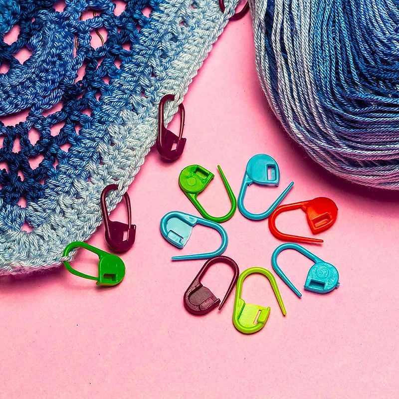 Marqueurs de Mailles à Clip – Lot de 50 ou 100 | Crochet & Tricot