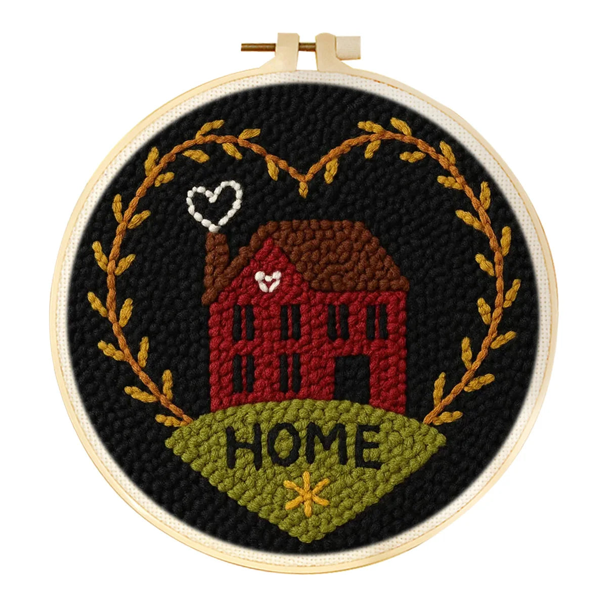 Kit Punch Needle Halloween — Broderie d'Automne à Créer Soi-Même