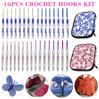 Kit Crochet Complet 16 Tailles — Idéal Débutantes & Pro