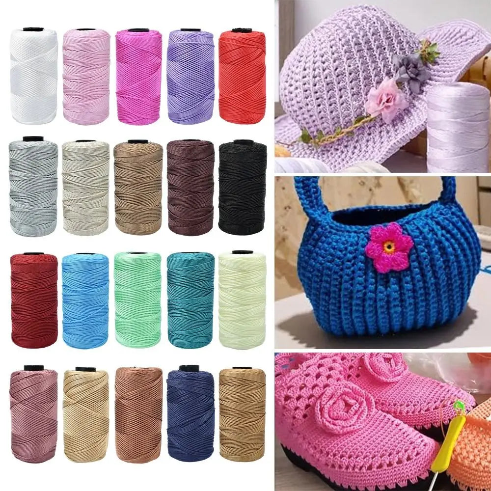Fil de crochet multicolore — Le fil de nos sets de table de fête (200 m)
