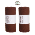 Fil de coton tubulaire — 2 pelotes de 150 g, la douceur du 100 % coton