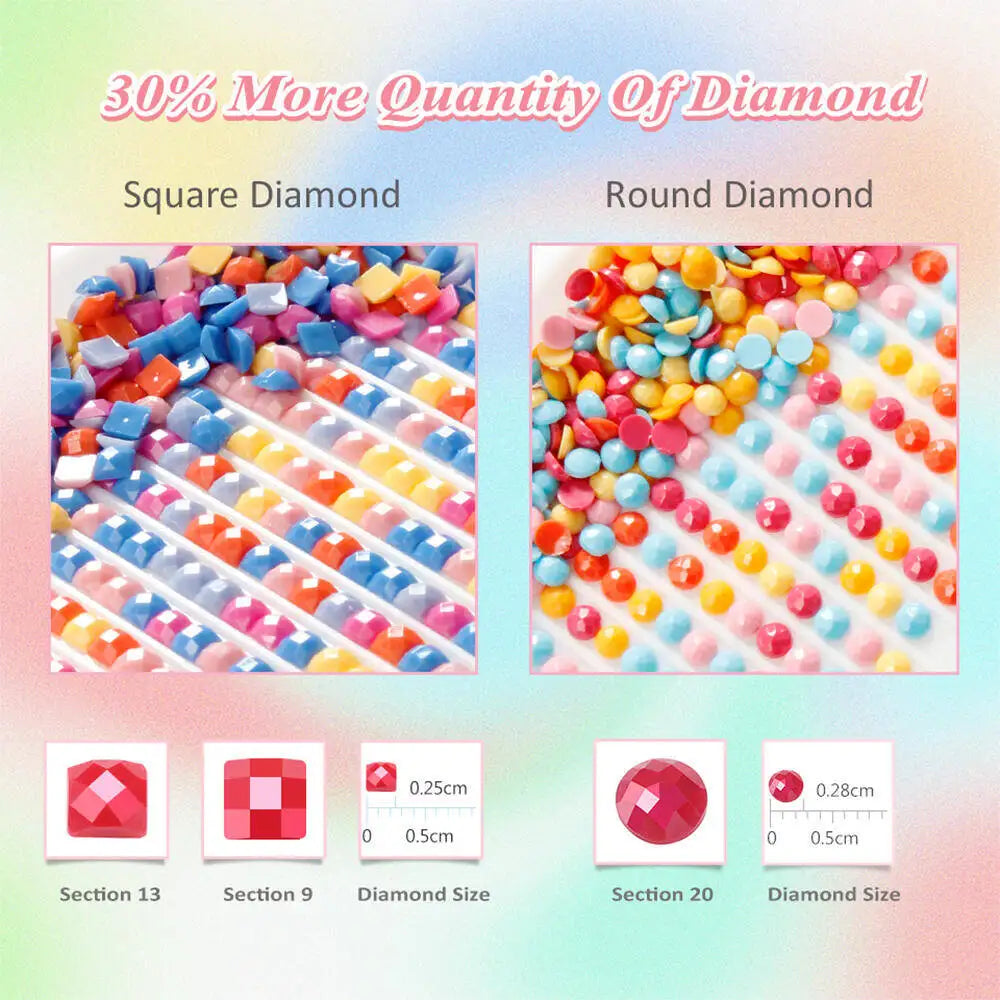 Tableau Diamond Painting Halloween — Broderie Diamant à Créer Soi-Même