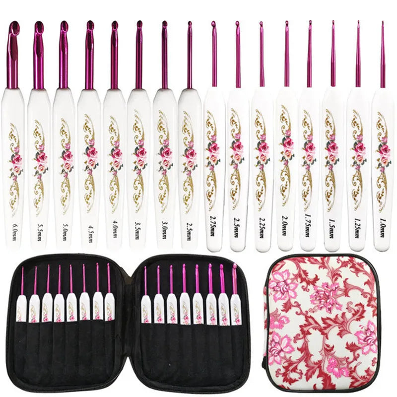 Kit Crochet Complet 16 Tailles — Idéal Débutantes & Pro