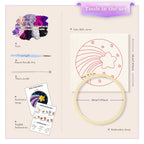 Kit Punch Needle Halloween — Broderie d'Automne à Créer Soi-Même