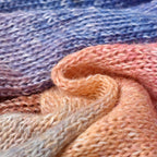 Fil Effet Mohair Dégradé Arc-en-Ciel – Pelote 200 m | Crochet & Tricot