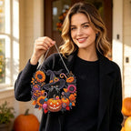 Suspension Halloween Diamond Painting — Déco de Porte à Diamanter