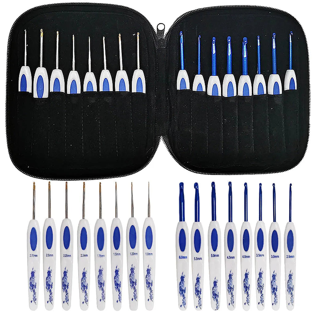 Kit Crochet Complet 16 Tailles — Idéal Débutantes & Pro